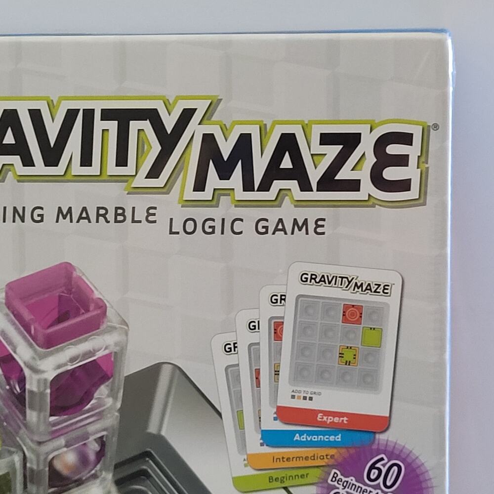Think Fun Gravity Maze Falling Marble Logic Game Fun - Picture 3 of 10